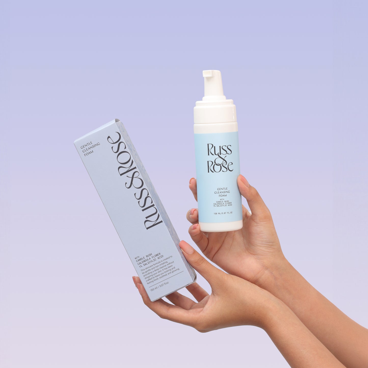 Russ & Rose Gentle Cleansing Foam